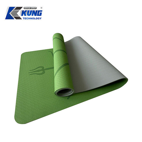 Premium Non-Slip Yoga Mat - 6mm Thick Eco-Friendly TPE Exercise Mat for Yoga, Pilates & Workouts