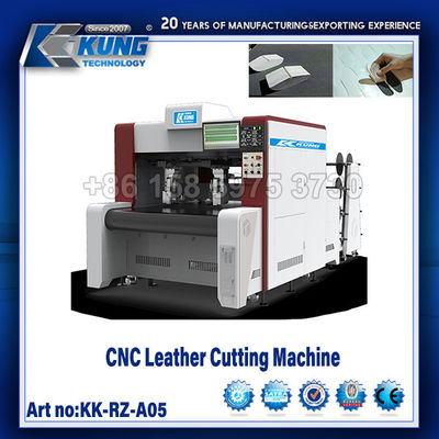 เครื่องตัดหนัง CNC ที่กําหนดเอง สําหรับการผลิตรองเท้า