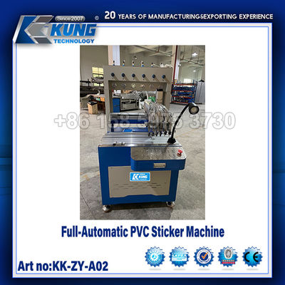 เครื่องสติ๊กเกอร์ PVC อัตโนมัติเต็ม สําหรับการผลิตรองเท้า