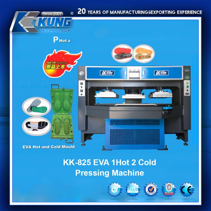 เครื่องฉีดขึ้นรูปพื้นรองเท้าพีวีซีไฟฟ้า 7.5HP อเนกประสงค์ 4