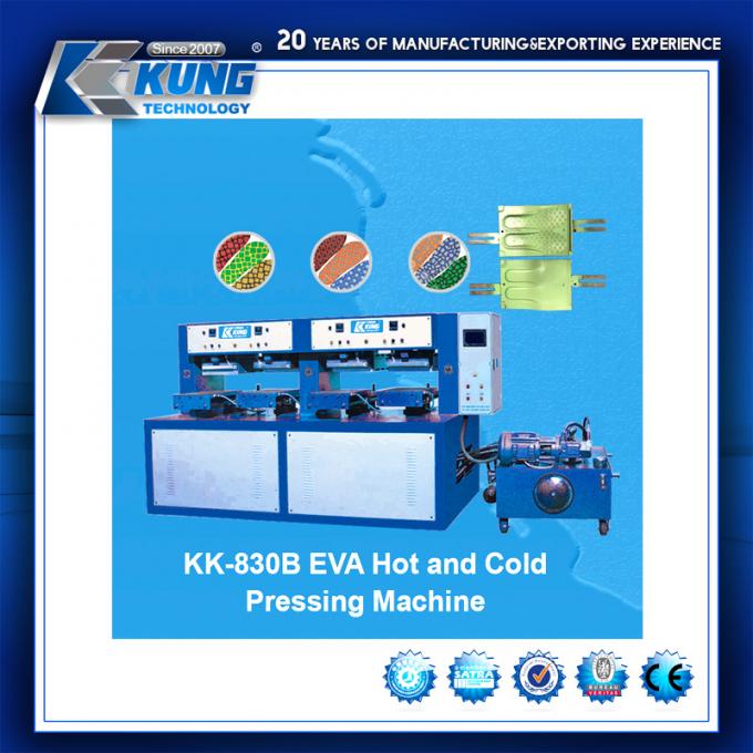 เครื่องฉีดรองเท้า EVA ไฟฟ้า ISO9001 สำหรับการทำแผ่นพื้นรองเท้า 4