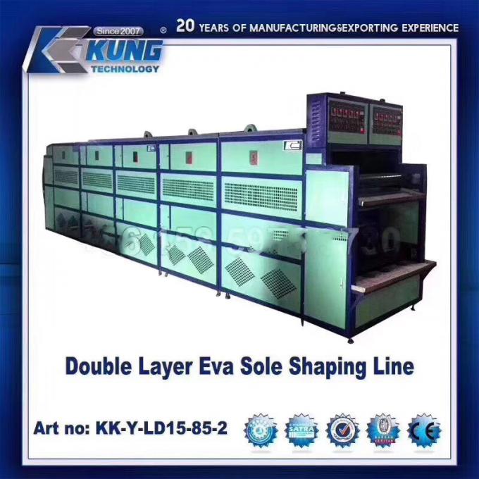 เครื่องฉีดรองเท้า EVA ไฟฟ้าทนทาน, เตาอบสายพานชั้นเดียว 1