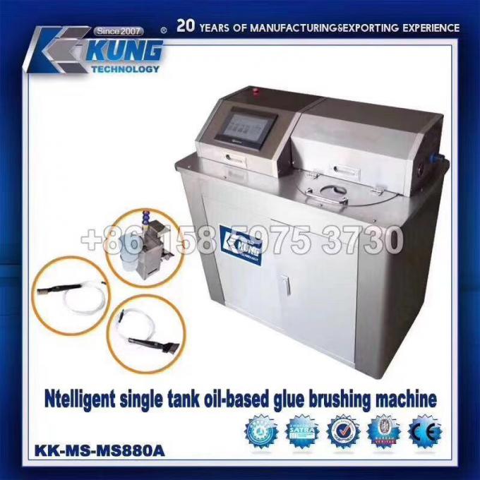 เครื่องแปรงกาวแนวนอนแบบใช้น้ำมัน กำลังมอเตอร์ 18.5KW 0