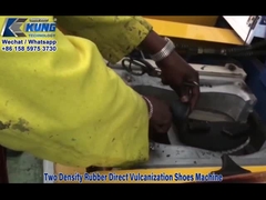 สองความหนาแน่นยาง ผสมผสานตรงรองเท้าเครื่องจักร