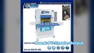 สายการผลิตพื้นรองเท้า PU แบบอัตโนมัติสำหรับโรงงานรองเท้า